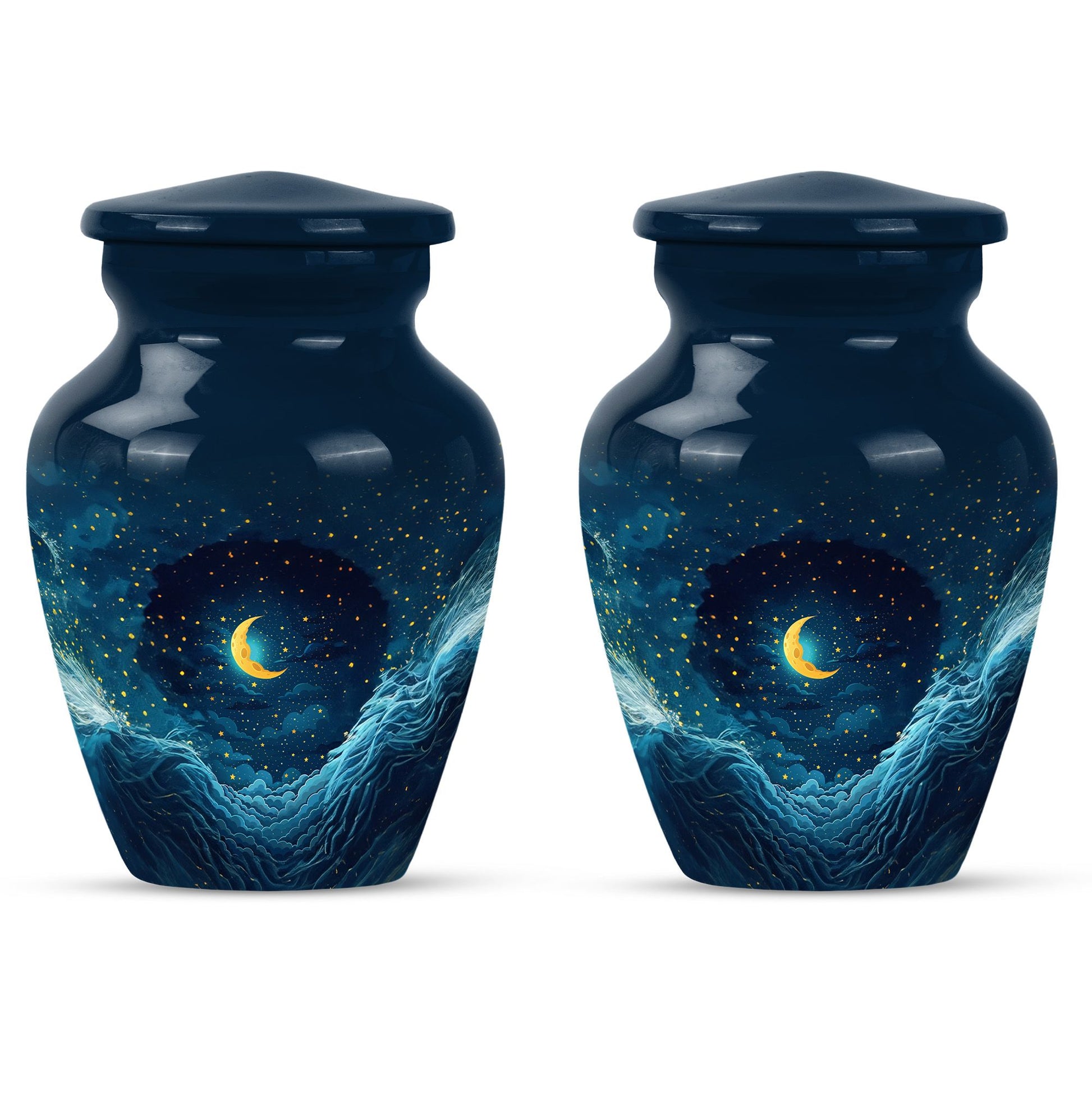 Majestic Moon Theme 3 Inch Keepsake Pack of 2