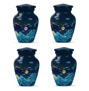Majestic Moon Theme 3 Inch Keepsake Pack of 4