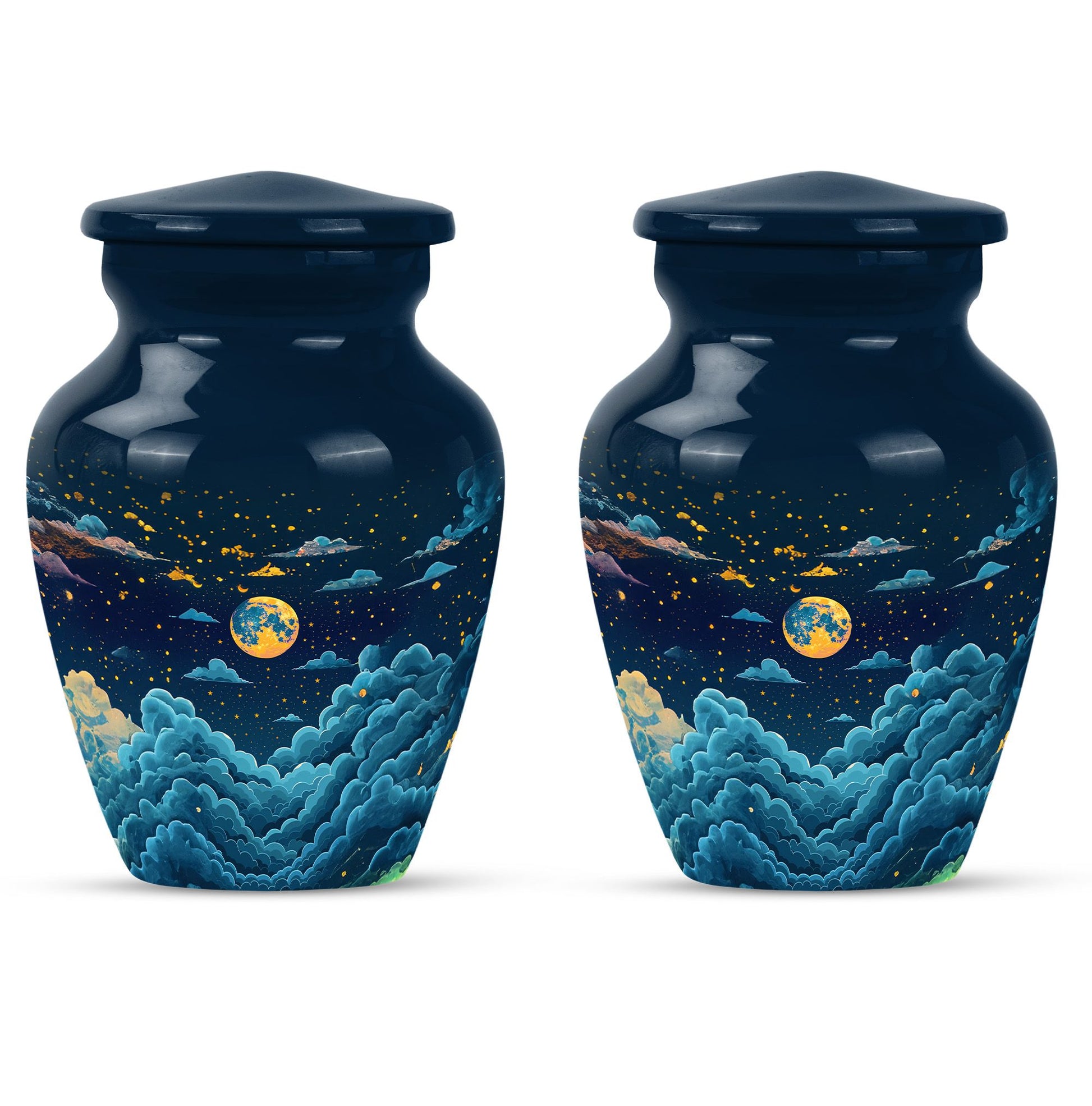 Majestic Moon Theme 3 Inch Keepsake Pack of 2