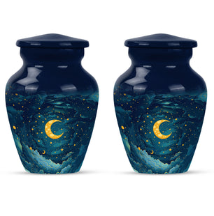 Majestic Moon Theme 3 Inch Keepsake Pack of 2