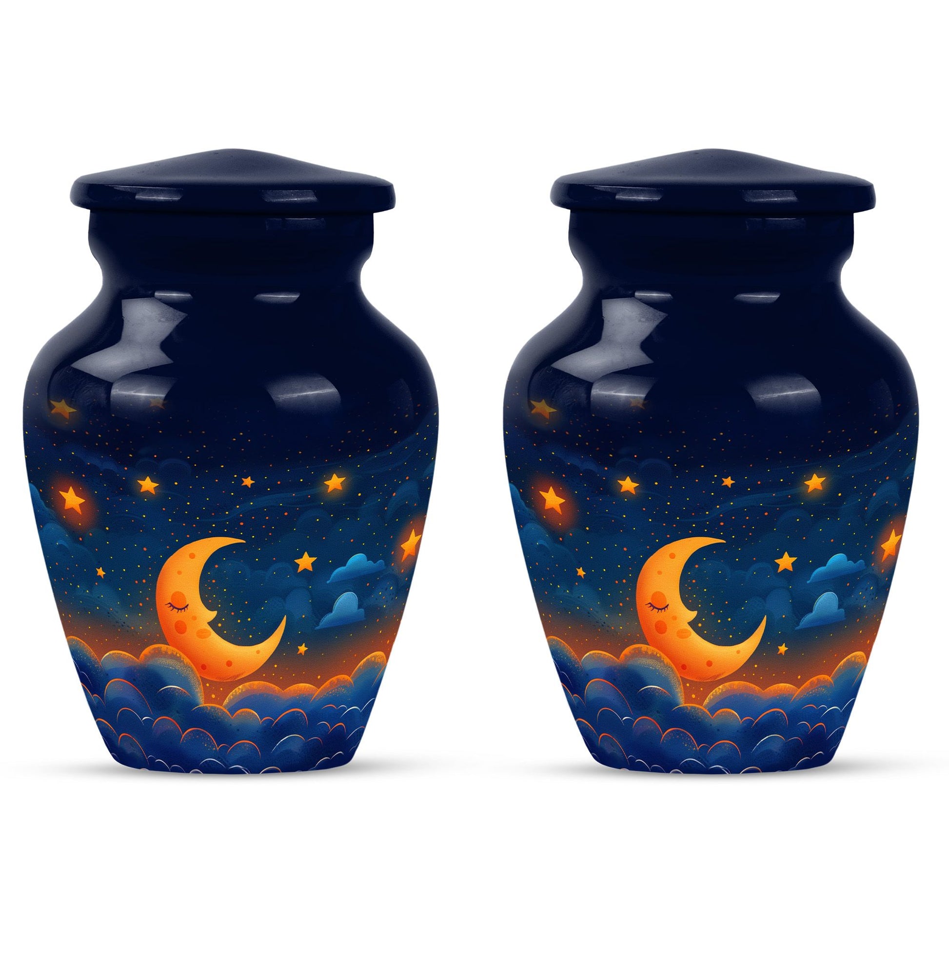 Night Sky Theme 3 Inch Keepsake Pack of 2