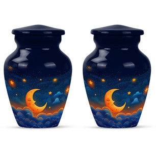 Night Sky Theme 3 Inch Keepsake Pack of 2