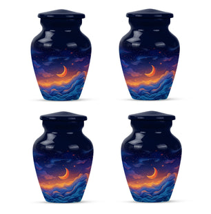 Night Sky Theme 3 Inch Keepsake Pack of 4