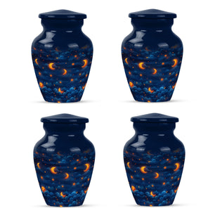 Night Sky Theme 3 Inch Keepsake Pack of 4