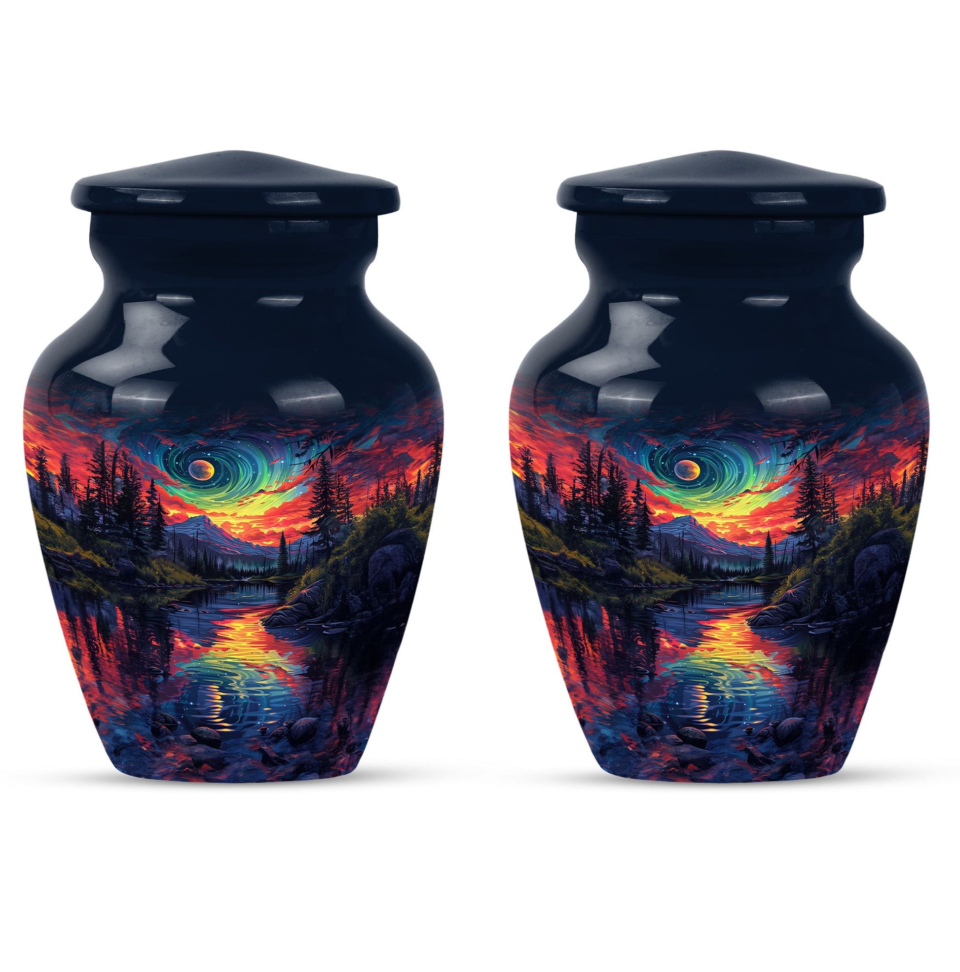 Majestic Sky Theme 3 Inch Keepsake Pack of 2