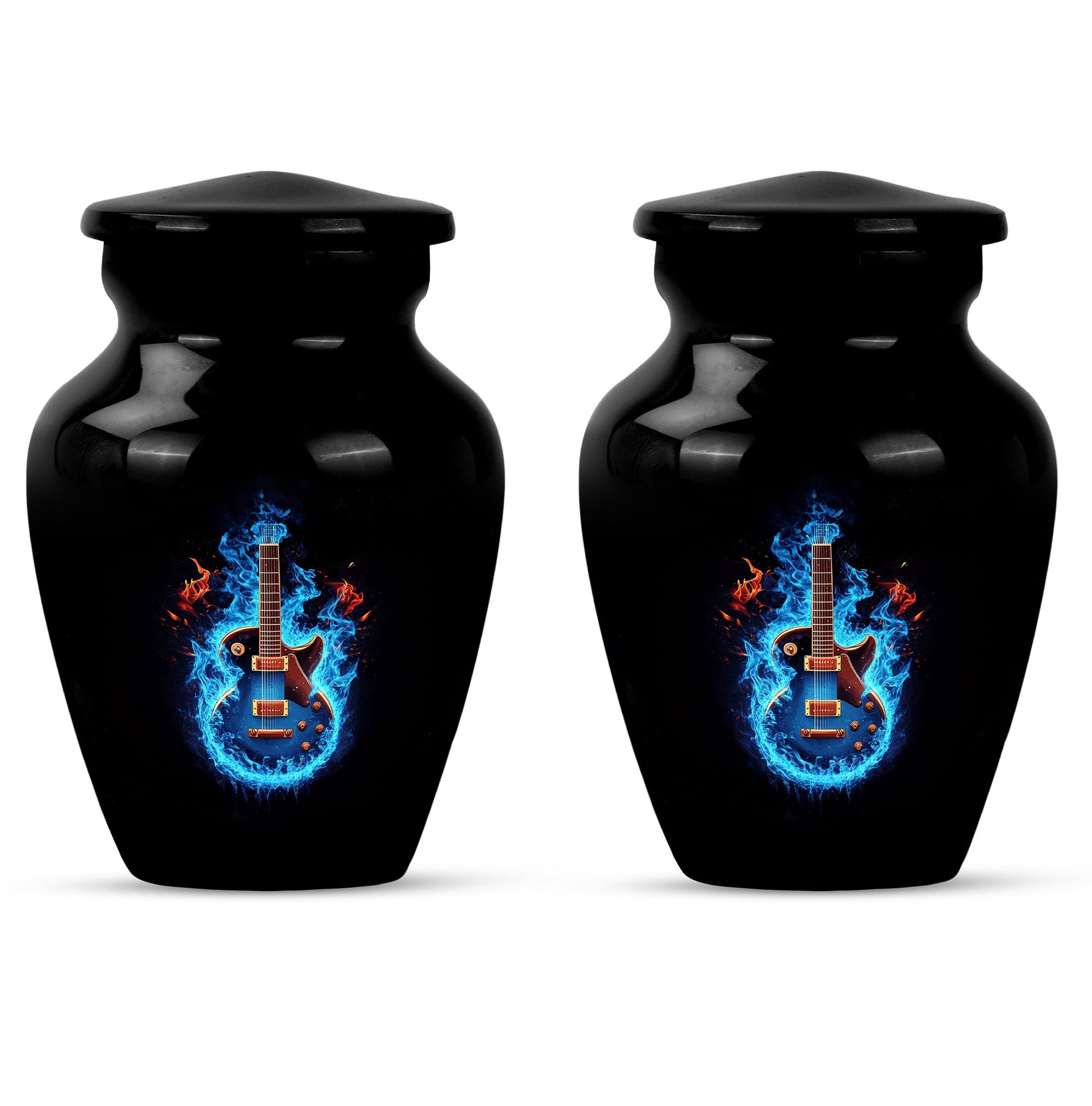 Guitar Theme 3 Inch Keepsake Pack of 2