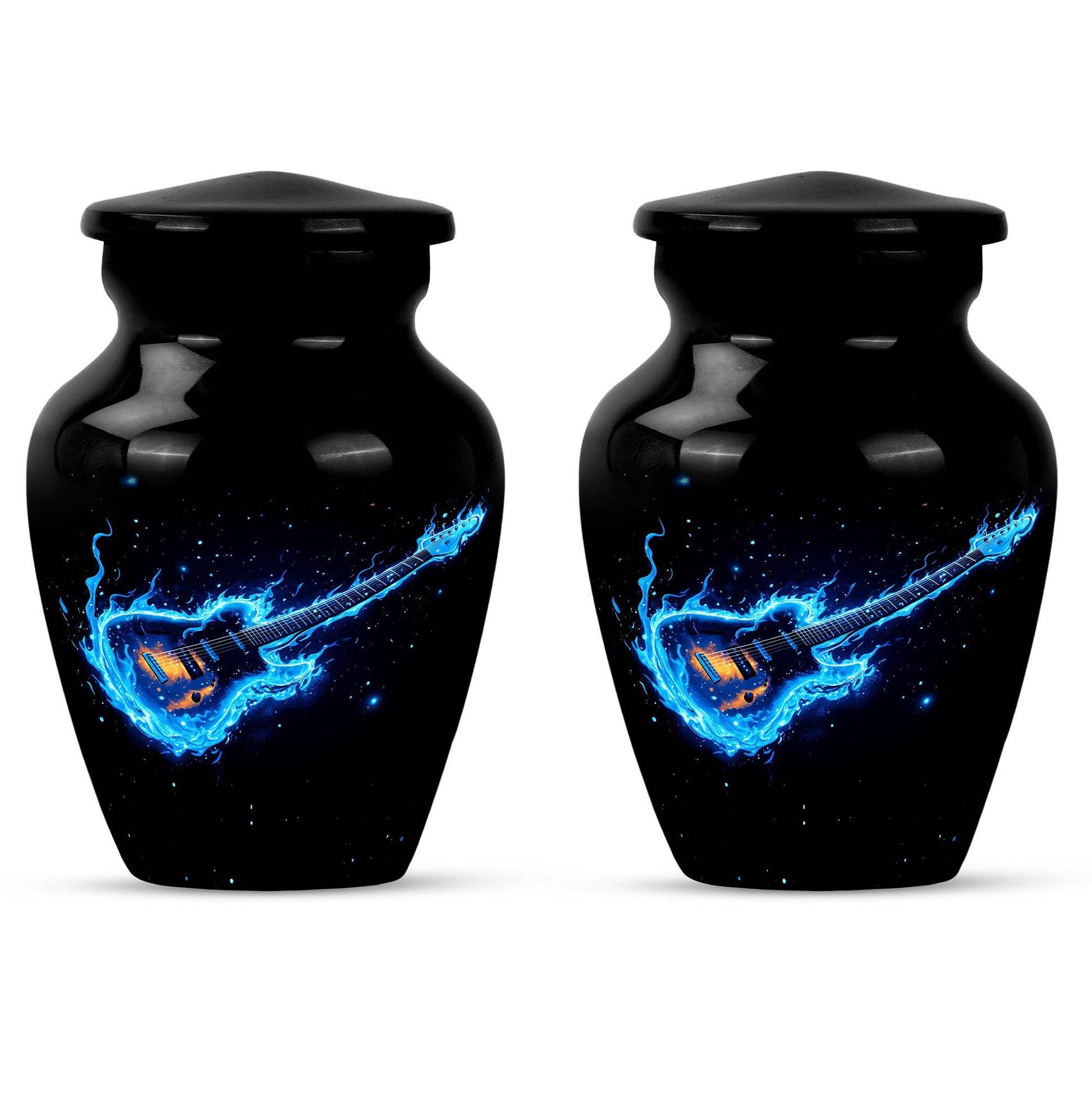 Guitar Theme 3 Inch Keepsake Pack of 2
