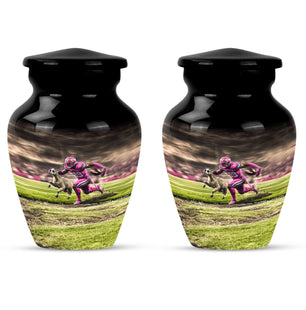 Football Theme 3 Inch Keepsake Pack of 2