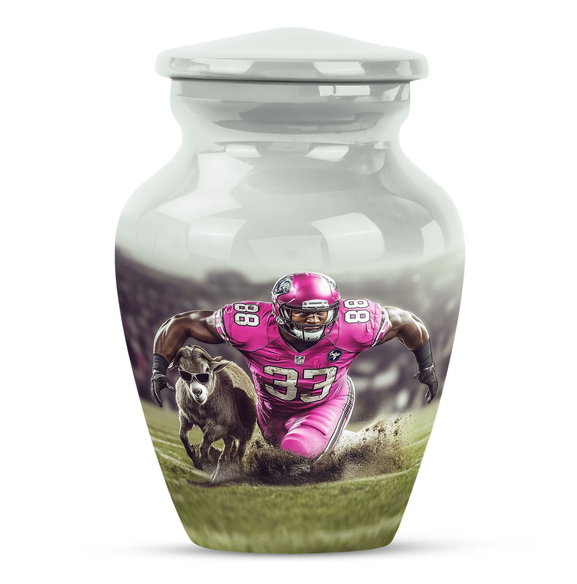 Football Theme 3 Inch Keepsake