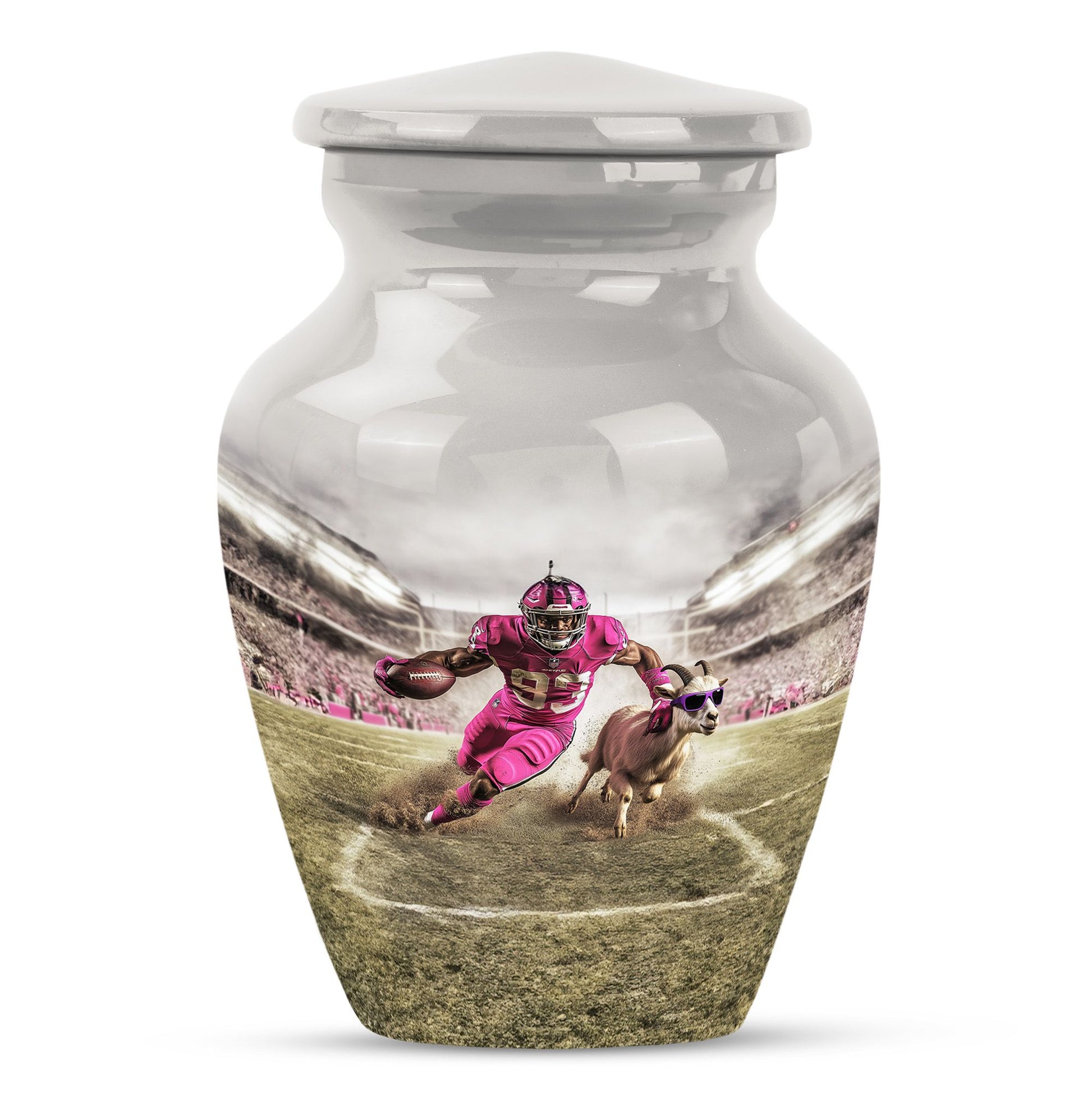 Football Theme 3 Inch Keepsake