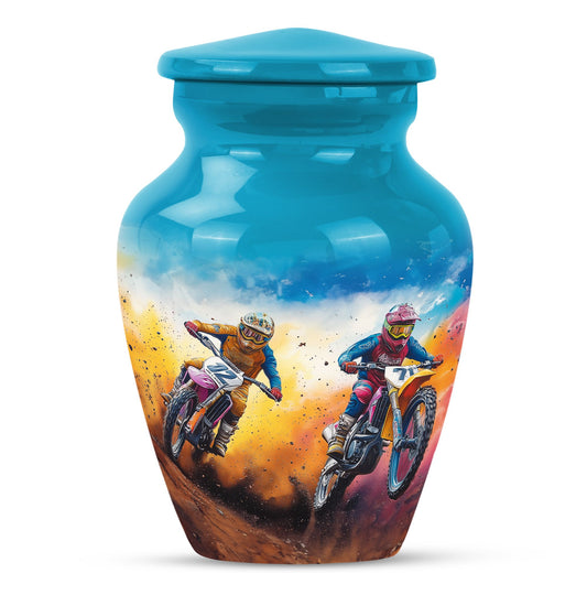 Motorbike Race Theme 3 Inch Keepsake