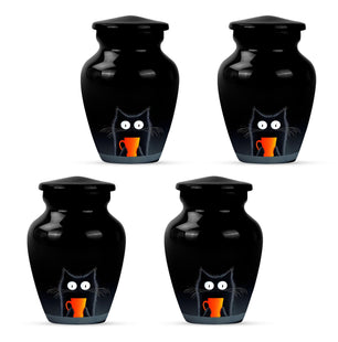 Cat Theme 3 Inch Keepsake Pack of 4