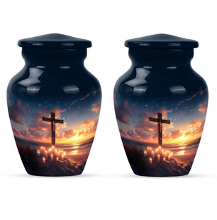 Cross Theme 3 Inch Keepsake Pack of 2