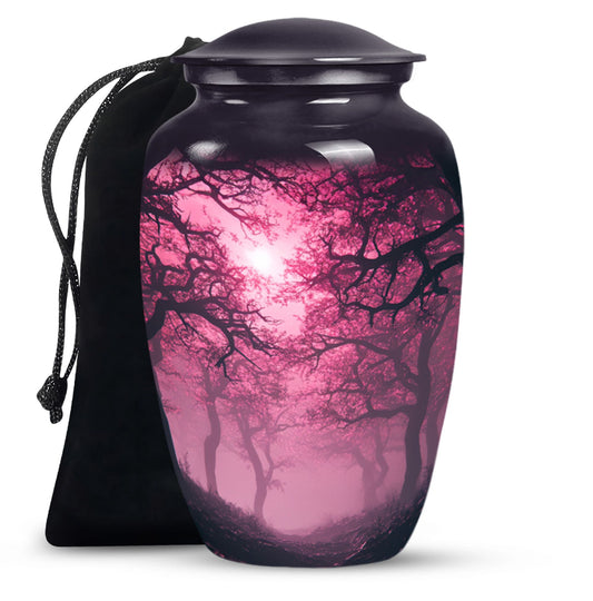 Tree Theme Large Urn 10 Inch