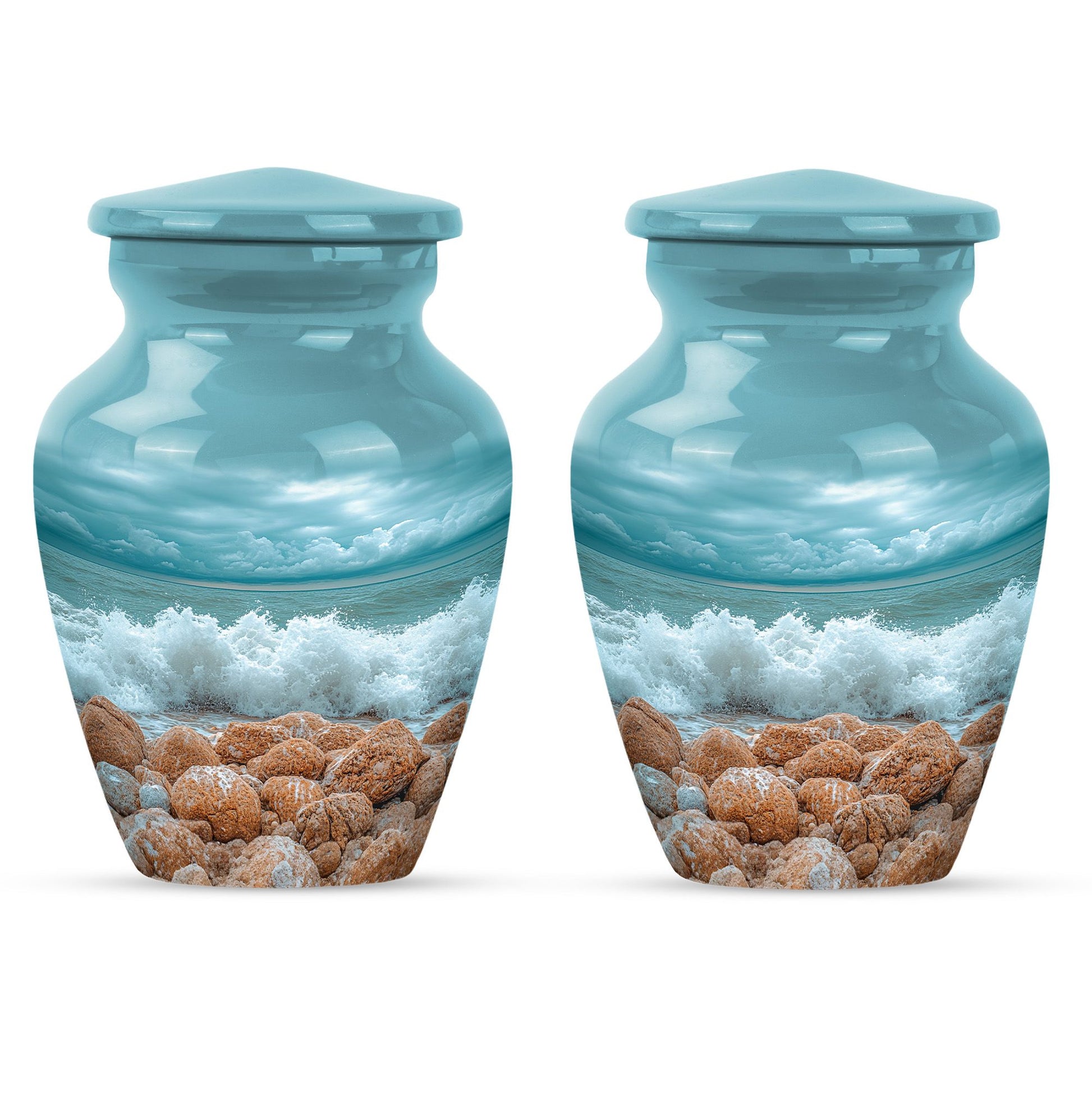 Sea Theme 3 Inch Keepsake Pack of 2