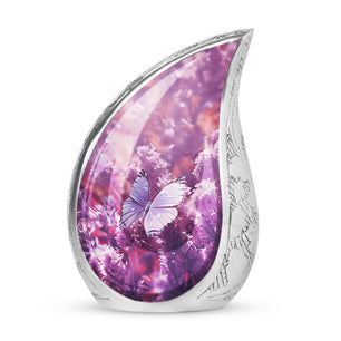 Magical Butterfly Fantasy- Butterfly Urn Teardrop Cremation Urn