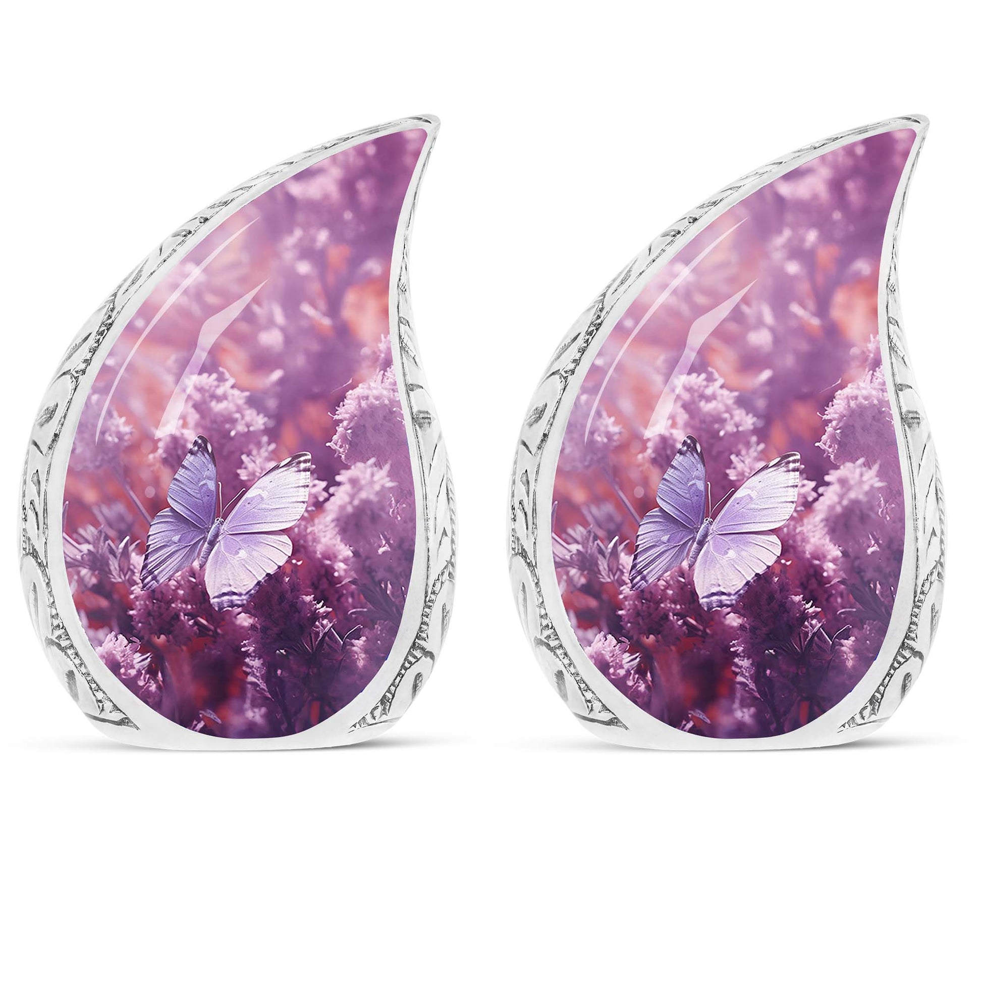 Magical Butterfly Fantasy- Butterfly Urn Teardrop Cremation Urn