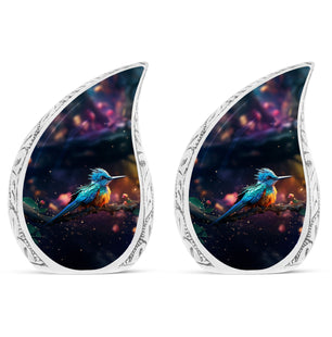 Teardrop Shape Sparrow Urn Keepsake Urn Pack of 2