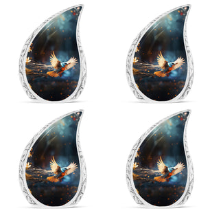 Teardrop Shape Sparrow Urn Keepsake Urn Pack of 4