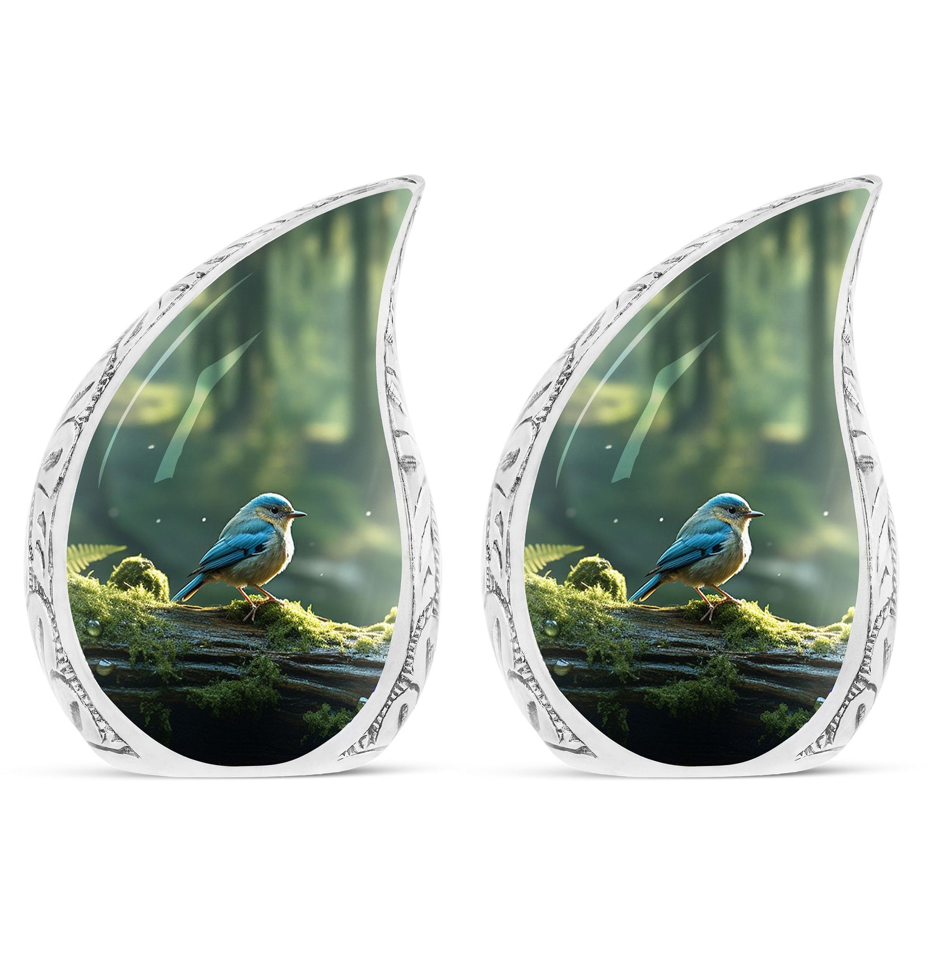 Teardrop Shape Sparrow Urn Keepsake Urn Pack of 4