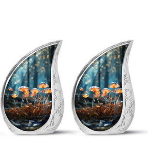 Teardrop Shape Lilly Urn Keepsake Urn Pack of 2