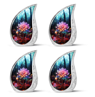Teardrop Shape Lilly Urn Keepsake Urn Pack of 4