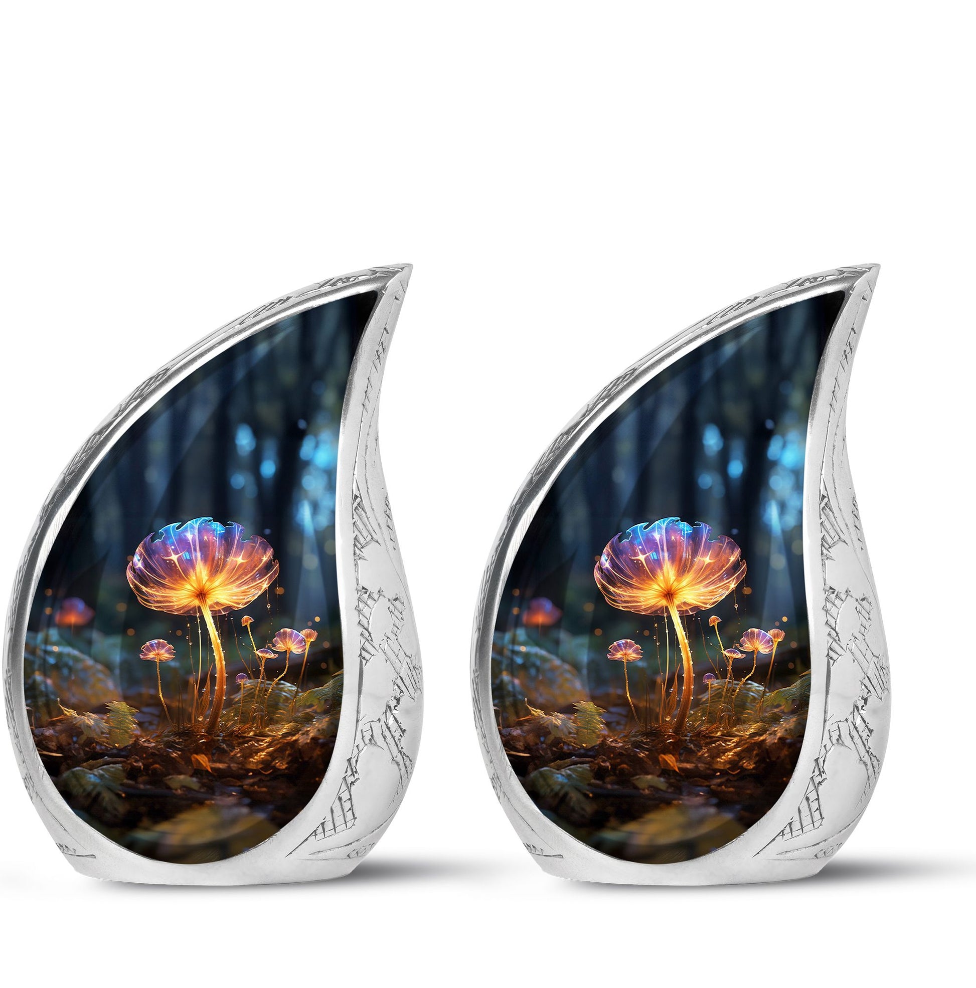 Teardrop Shape Lilly Urn Keepsake Urn Pack of 2