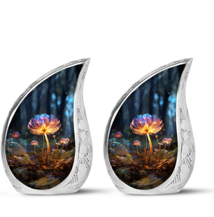 Teardrop Shape Lilly Urn Keepsake Urn Pack of 2