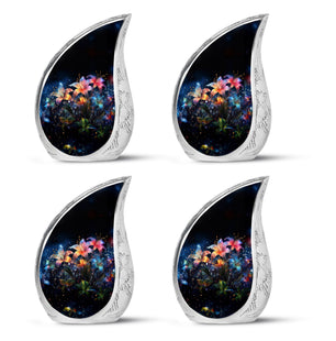Teardrop Shape Lilly Urn Keepsake Urn Pack of 4