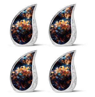 Teardrop Shape Lilly Urn Keepsake Urn Pack of 4