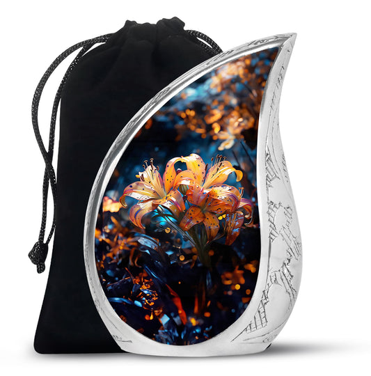 Teardrop Shape Lilly Urn Large 10 Inch