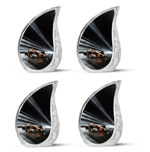 Teardrop Shape Car Urn Keepsake Urn Pack of 4