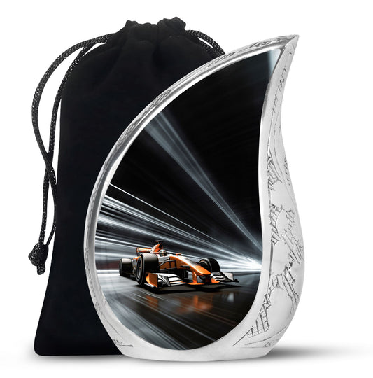 Teardrop Shape Car Urn Large 10 Inch