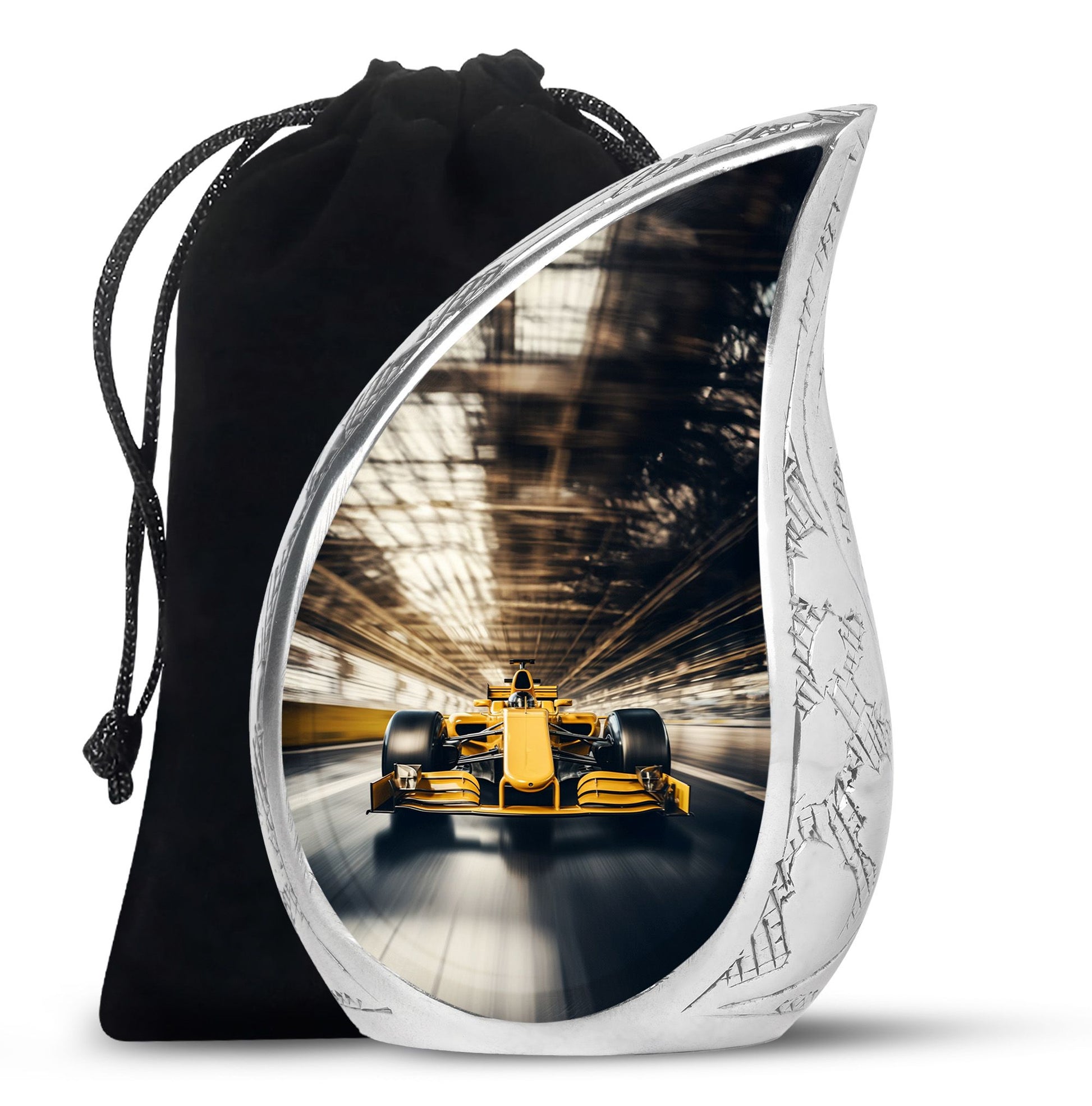 Teardrop Shape Car Urn Large 10 Inch