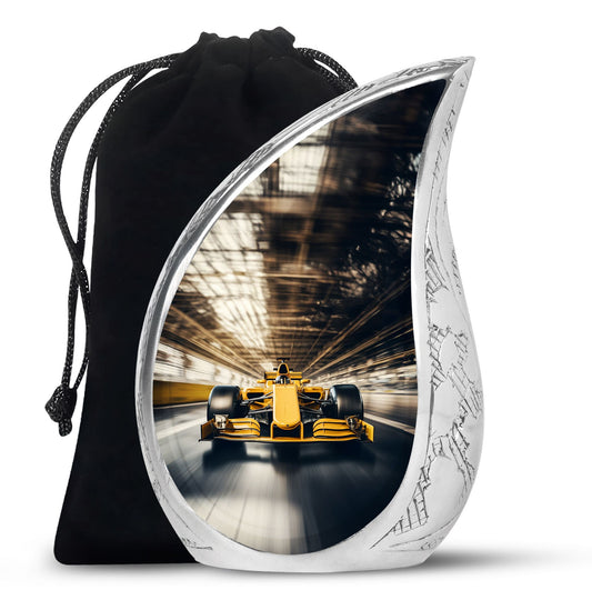 Teardrop Shape Car Urn Large 10 Inch
