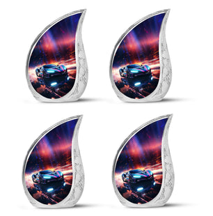 Teardrop Shape Car Urn Keepsake Urn Pack of 4