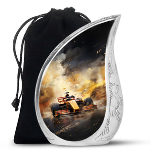 Teardrop Shape Car Urn Large 10 Inch