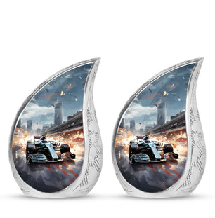 Teardrop Shape Car Urn Keepsake Urn Pack of 2