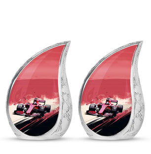 Teardrop Shape Car Urn Keepsake Urn Pack of 2