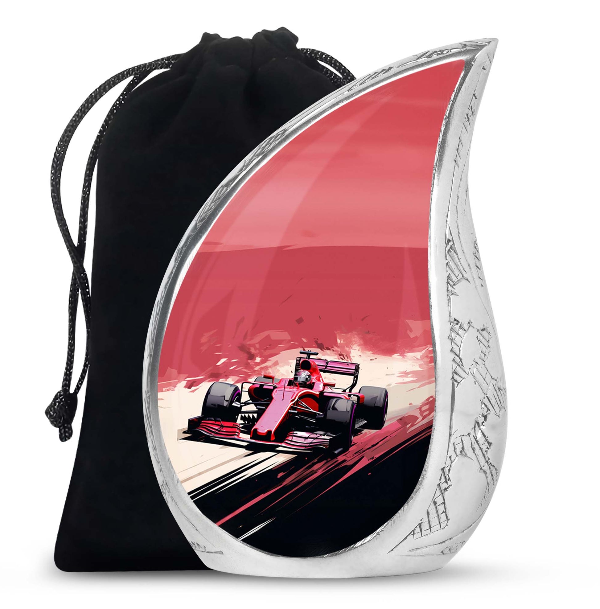 Teardrop Shape Car Urn Large 10 Inch