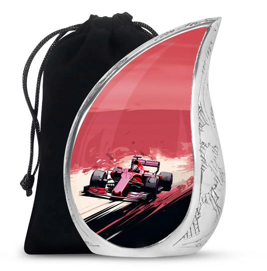 Teardrop Shape Car Urn Large 10 Inch