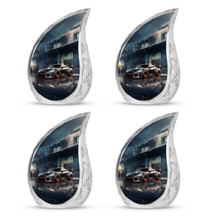 Teardrop Shape Car Urn Keepsake Urn Pack of 4