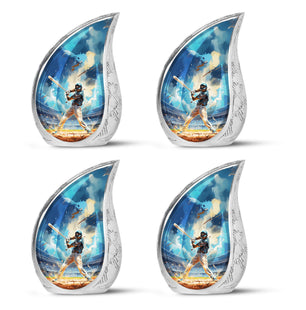 Teardrop Shaped  Keepsake Set of 4