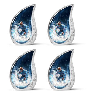 Teardrop Shaped  Keepsake Set of 4