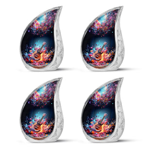 Teardrop Shaped  Keepsake Set of 4