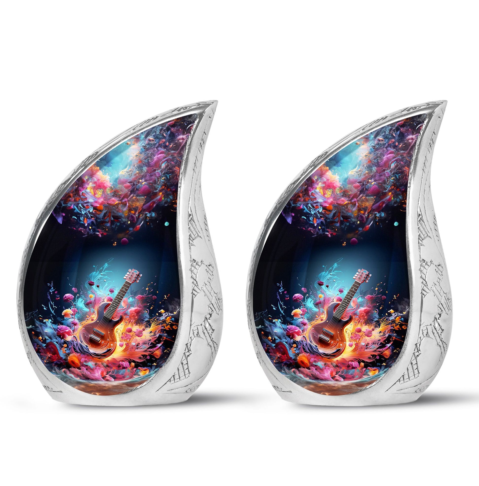Teardrop Shaped  Keepsake Set of 2