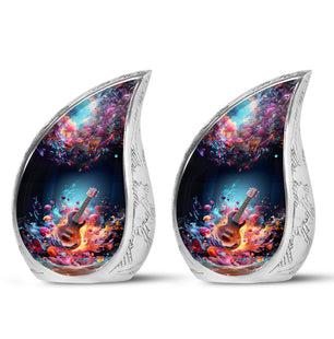 Teardrop Shaped  Keepsake Set of 2