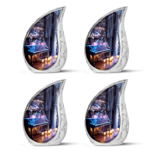 Teardrop Shape Music Urn Keepsake Urn Pack of 4