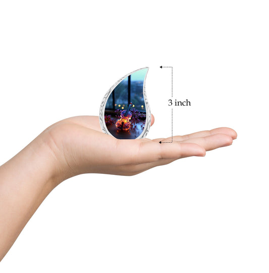Teardrop Shape Music Urn Keepsake 3 Inch