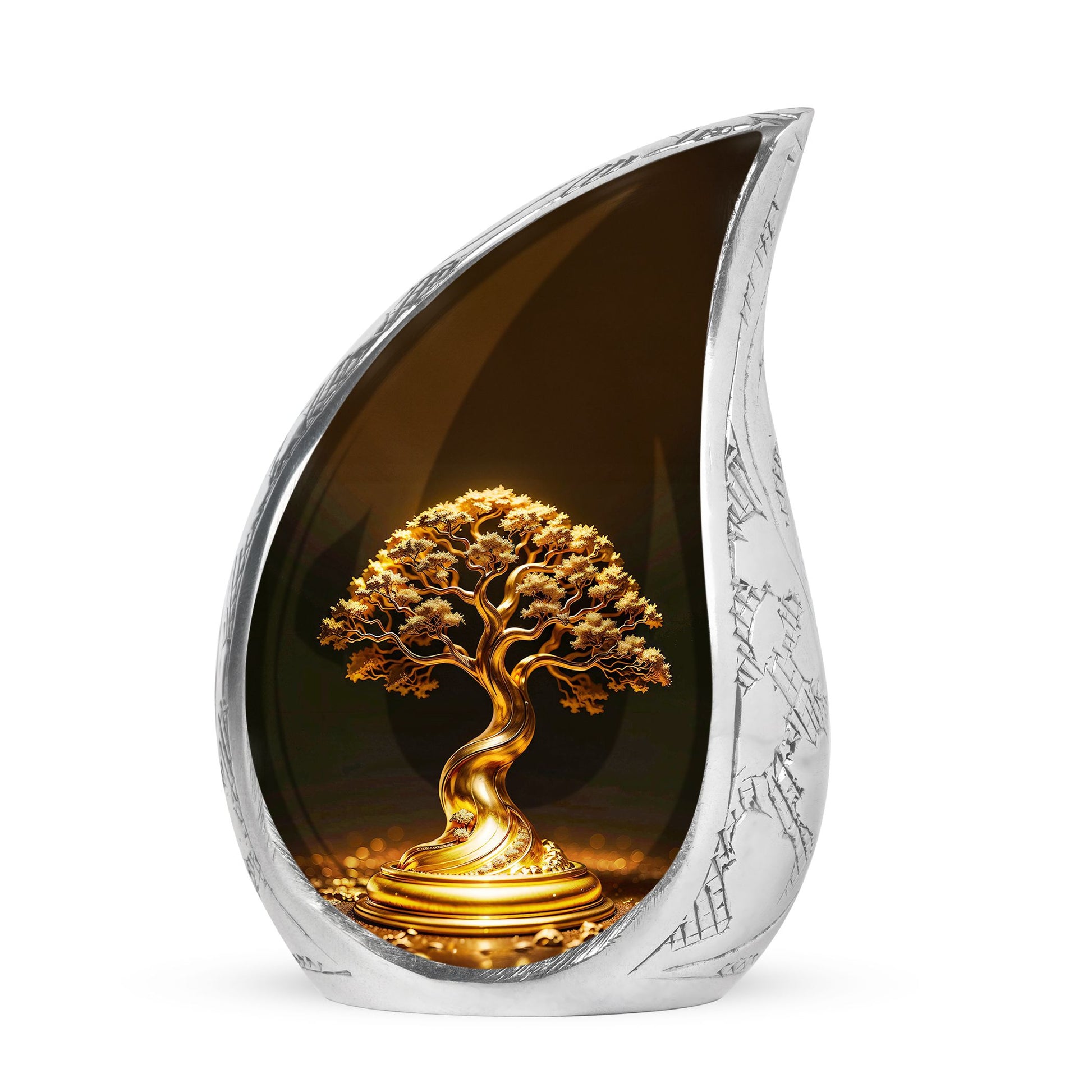 Teardrop Shaped  Keepsake 3 Inch